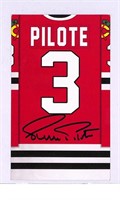 **SIGNED** PIERRE PILOTE HOCKEY CARD