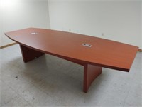 Modern large executive conference table, 48 x 120