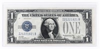 1928-B US $1 SILVER CERTIFICATE BANK NOTE