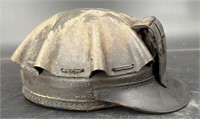 Antique Leather Miners USSR Helmet Worn By