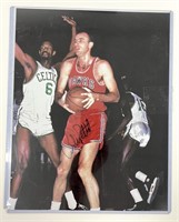 **SIGNED** BOB PETTIT BASKETBALL CARD