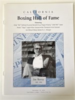 California Boxing Hall of Fame magazine