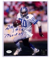 **SIGNED** BILLY SIMS FOOTBALL PHOTO