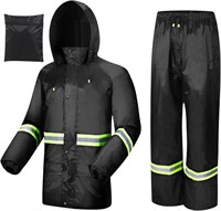 $30  Waterproof Rain Suits  Large Black