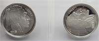 (2) 2015 Buffalo 1/2 Oz .999  Fine Silver Rounds