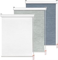$59  HOMEBOX Blackout Roller Shades  30x72  White