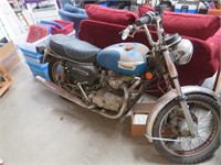 1978 Triumph Motorcycle, Titled