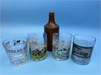 5 pc. Of Assorted Glassware Items