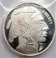 Buffalo 1 Oz .999  Fine Silver Round