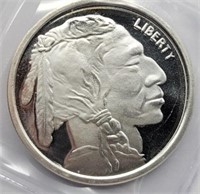 Buffalo 1 Oz .999  Fine Silver Round