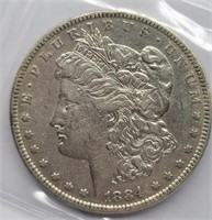 1884-P Morgan Silver Dollar - VF