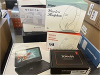 Assorted Lot of Technology Items: Portable Video