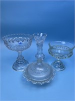 Assorted Vintage Glassware Items