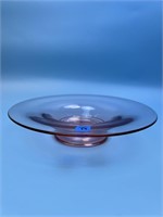 Vintage Pink Glass Dish / Bowl