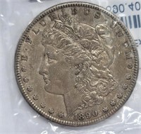 1890-S Morgan Silver Dollar - XF