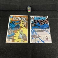 Batman 480 & 462 Newsstand Editions