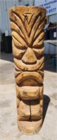 Hand Carved Tiki 3ft 3in