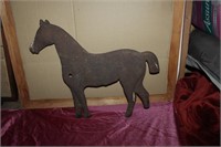 SHORT TAIL HORSE WINDMILL WEIGHT AS IS