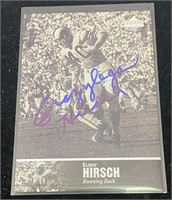 1997 Elroy Hirsch Signed Football Card