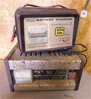 Sears 6 amp battery charger - 10 amp battery