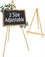 $30  Wooden Easel Stand  2 Heights  10lb (60)