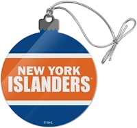 $10  NY Islanders Logo Acrylic Christmas Ornament