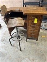 7 DRAWER DESK / CHAIR