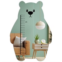 $25  Bear Wall Growth Chart & Kids Length Mirror