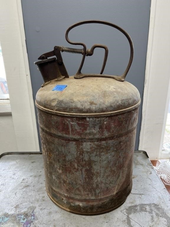 Vintage Metal Gas Can