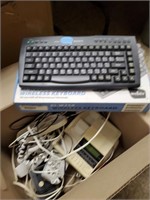 Box Lot of Keyboards & Telephones