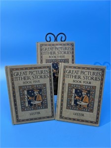 3 - Great Pictures And Their Stories Books