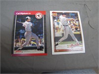 2 Assorted Cal Ripken Baseball Cards