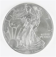 2020 US ONE OUNCE SILVER EAGLE SILVER $1 DOLLAR