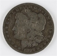 1897-O US MORGAN SILVER $1 DOLLAR COIN