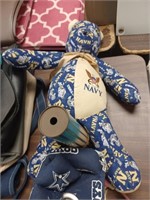 Navy Handmade Bear, Baby Doll and More