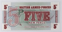 BRITISH ARMED FORCES BANK NOTE