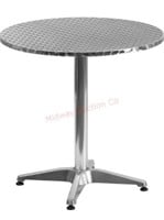 Flash Furniture Mellie 27.5'' Round Aluminum