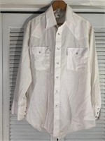 VINTAGE CHUTE WESTERN SHIRT SIZE 32/33