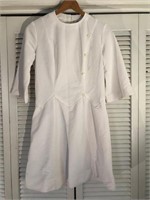 VINTAGE KR PROFESSIONALS WHITE DRESS SIZE 16