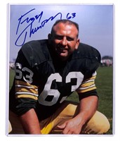 **SIGNED** FUZZY THURSTON FOOTBALL PHOTO