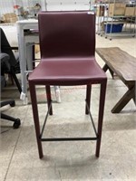 Elite living leather counter stool