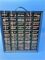 Metal Storage Box with Drawers of Thread