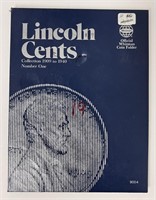 LINCOLN CENT COLLECTION IN BOOK