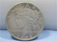 1929-S Peace Silver Dollar 90% Silver