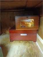 Woodrn Box and Mini Trunk Lot