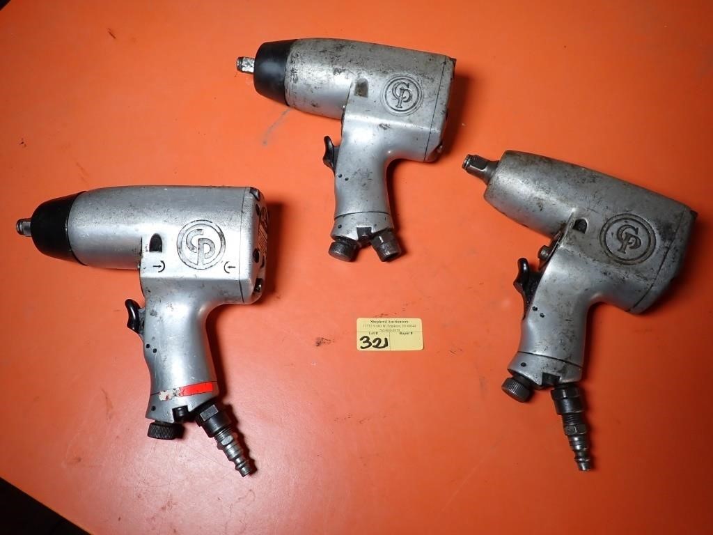 (3) Chicago Pneumatic - 1/2" Drive