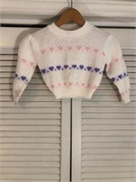 VINTAGE LITTLE FUNKY TODDLER SWEATER