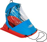 Baby Sled Deluxe with Weather Shield  Red