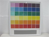 22"x 24" Framed Color Swatches