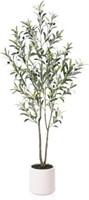 5ft Artificial Olive Trees with Planter
